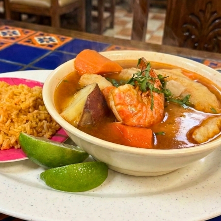 Caldos at Taqueria La Favorita