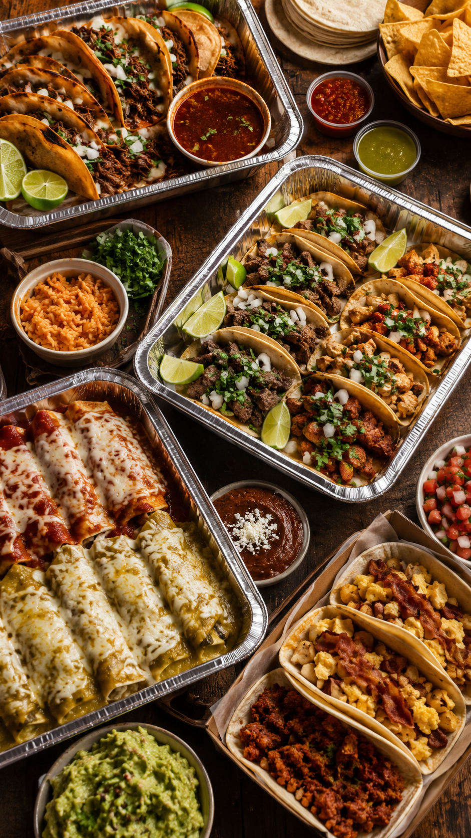 Catering food display