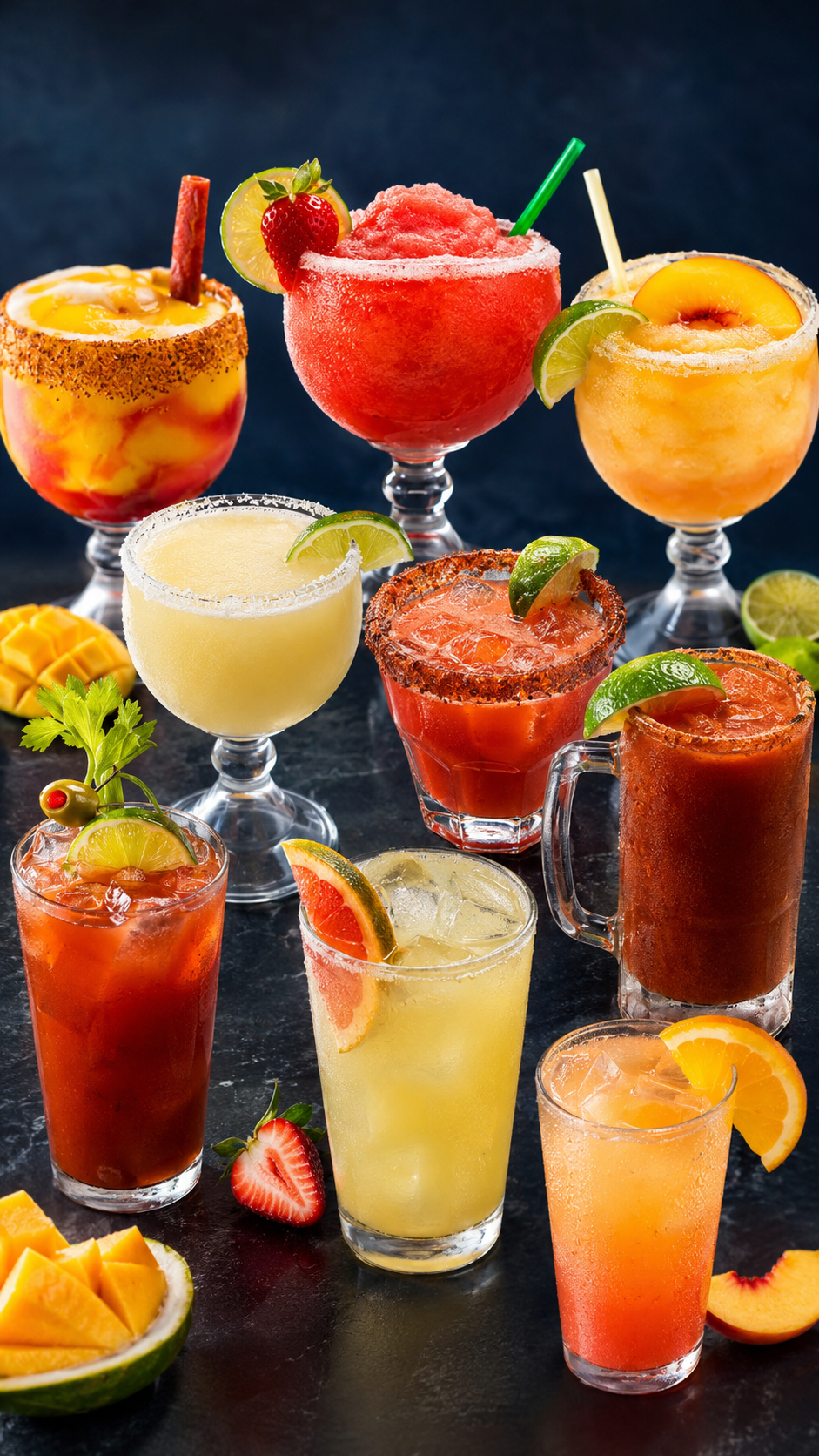 Signature Cocktails at Taqueria La Favorita